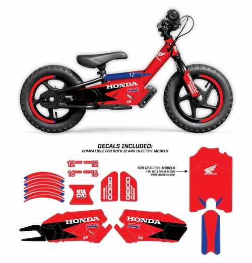GRAPHIC KIT STACYC HRC GRAPHIC KIT STACYC 12" & 16"