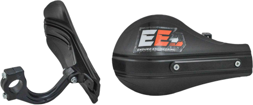 COMPOSITE MNT ROOST DEFLECTORS BLACK W/MOUNTING HARDWARE
