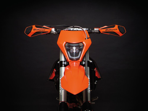 MX AIR HANDGUARDS ORANGE/BLACK