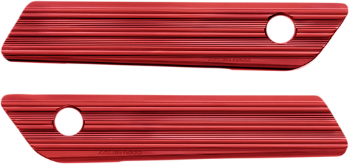 ARLEN NESS - 03-616 - Saddlebag Latch Covers - Red