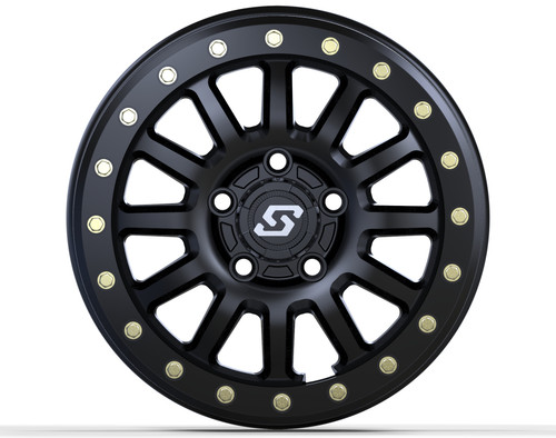 SANO BDLK WHEEL 15X7 5/4.5 6+1 (+50MM) BLACK