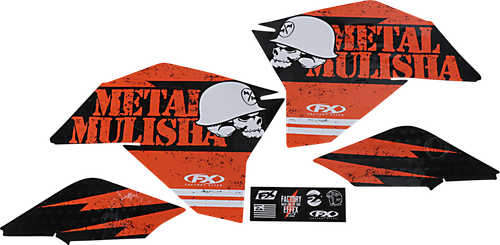 FACTORY EFFEX - 23-11524 - Metal Mulisha Graphic Kit - KTM