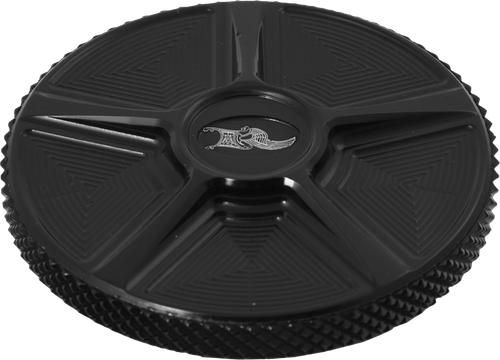 NL GAS CAP FIVE BLACK DUMMY CAP FOR M8 LH