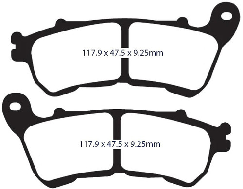 BRAKE PAD GOLD+ FRONT `14-UP SPORTSTER