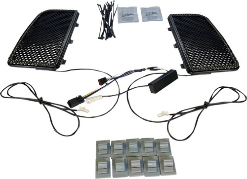 CUSTOM DYNAMICS - CD-LF-AW-B - Lower Fairing Light Inserts