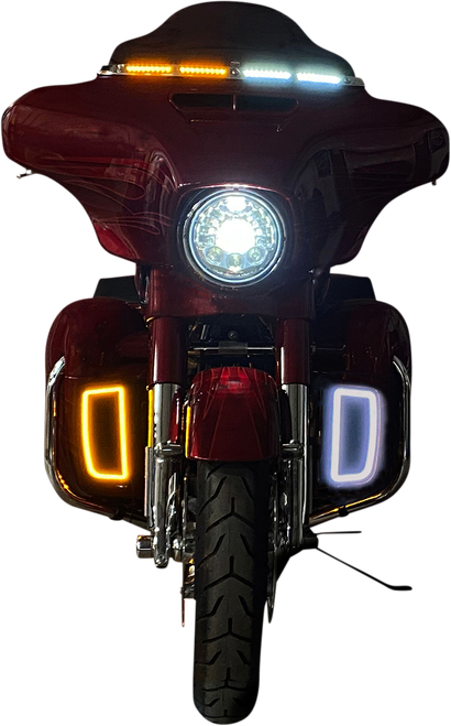 CUSTOM DYNAMICS - CD-LF-AW-B - Lower Fairing Light Inserts
