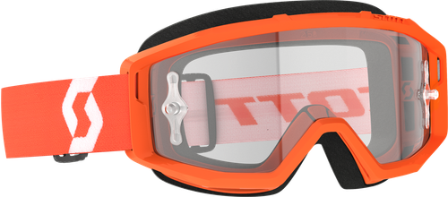 PRIMAL GOGGLE ORANGE/WHITE CLEAR WORKS