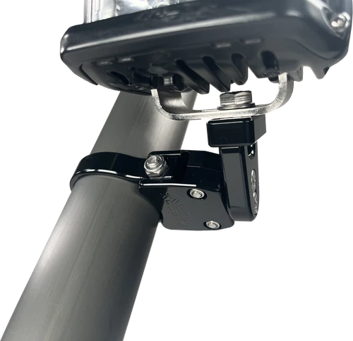 SMALL BASE ADJUSTABLE LIGHT MOUNT BLACK