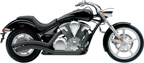 COBRA - 1233B - Speedster Swept Exhaust - Black - VT1300