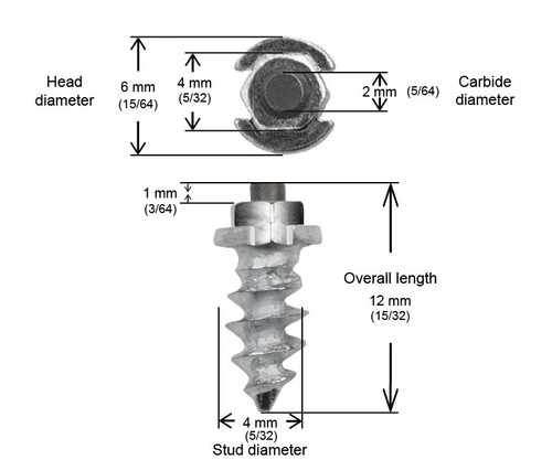 11MM SHOULDER SCREW STUDS QTY 100
