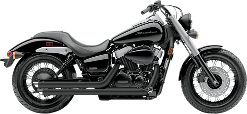 COBRA - 1911B - Streetrod Slashdown Exhaust - Black