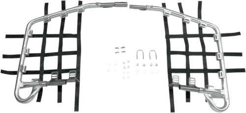 DG PERFORMANCE - 60-4450 - Nerf Bars - Natural/Black - Yamaha - YFZ '04-'13