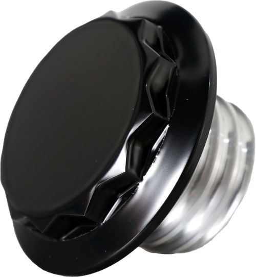H/D BILLET 12 POINT NON-VENTED BLACK FUEL CAP