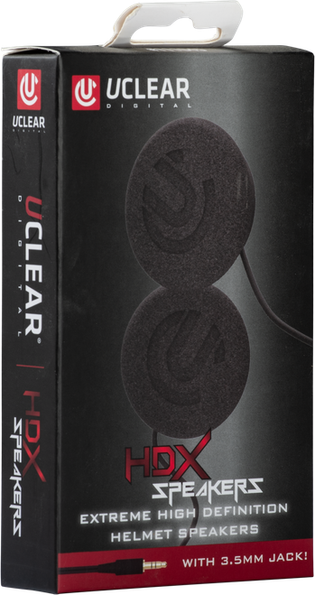 HDX HELMET SPEAKERS 47MM DIAMETER  3.5MM JACK