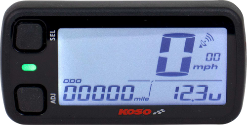 KOSO NORTH AMERICA - BA090000 - Mini 5 Digital GPS Speedometer