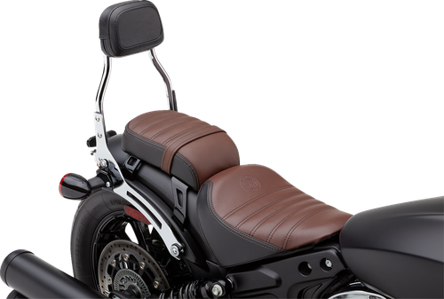 COBRA - 502-2015 - Detachable Backrest - Mini - Chrome - Bobber