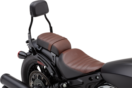 COBRA - 502-2015B - Detachable Backrest - Mini - Black - Bobber
