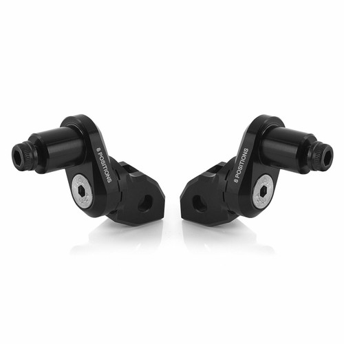 ECCESNTRIC FOOTPEG MOUNT KIT RIDER ADJUST BLACK PR