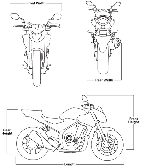 ELITE SERIES COVER SCOOTER XL BLACK