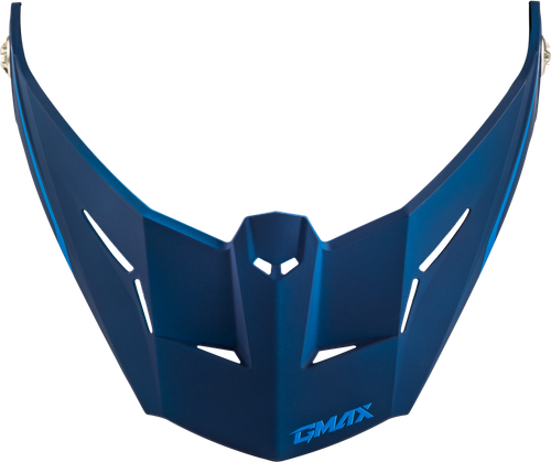 MD-74 VISOR W/SCREWS SPECTRE MATTE BLUE/GREEN