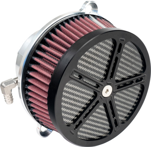 CVO(121) AIR CLEANER KIT BLACK