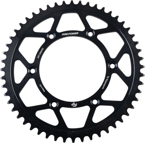 REAR SPROCKET STEEL 52T BLK