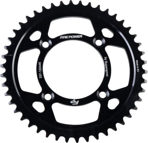 REAR SPROCKET STEEL 46T BLK