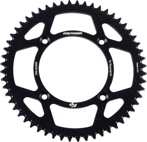 REAR SPROCKET ALUMINUM 56T BLK