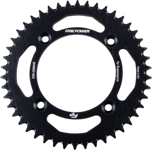 REAR SPROCKET ALUMINUM 46T BLK