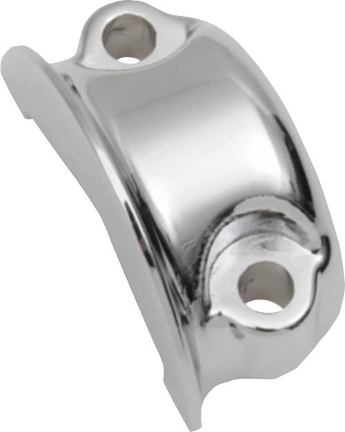 DRAG SPECIALTIES - 0615-0334 - Brake/Clutch Control Clamp Half - Chrome