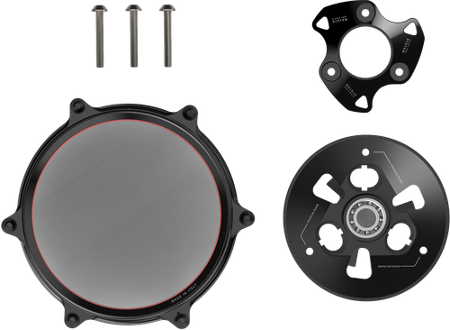 CLUTCH COVER BLACK DUC V2
