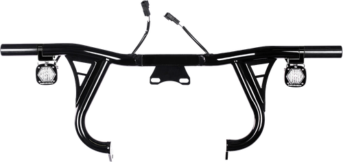 LIGHTBAR CRASHBAR BLACK `17-23 NON CVO