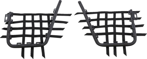 DG PERFORMANCE - 60-2700X - Nerf Bars - Black/Black - Honda - TRX '08
