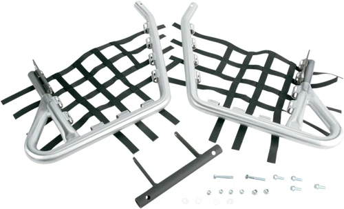DG PERFORMANCE - 602-4509 - Fat Series Nerf Bar - Natural/Black - Yamaha - YFZ