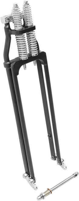 DRAG SPECIALTIES - 0401-0078 - Springer Forks - Black - Lowers 2"