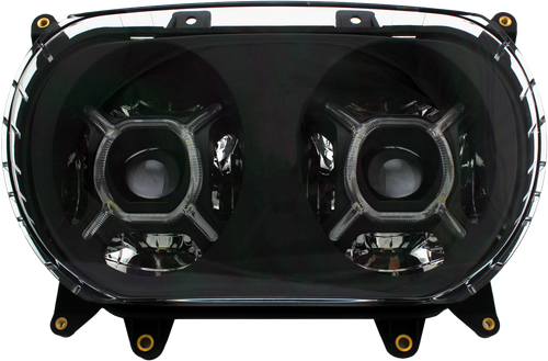 ROAD GLIDE HEADLIGHTS `15-22 BLACK
