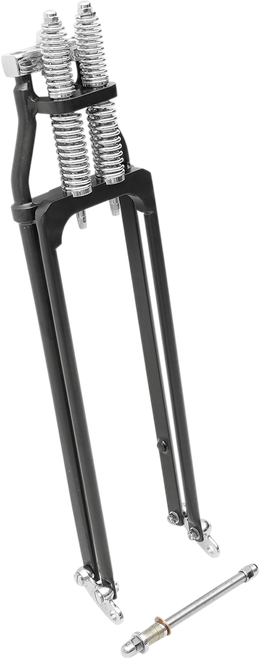 DRAG SPECIALTIES - 0401-0080 - Springer Forks - Black - Extends +2"