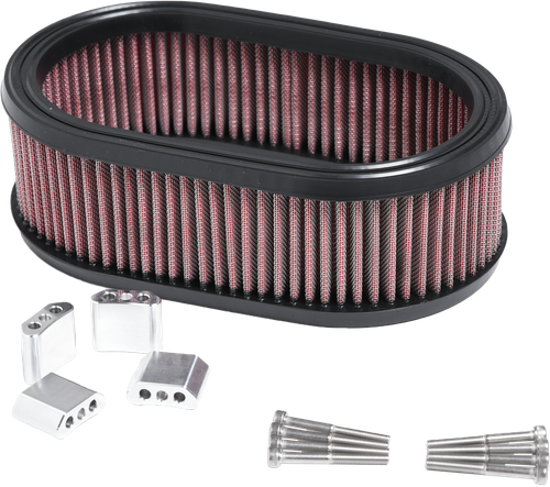 NL HI FLOW AIR FILTER AC KIT RAW