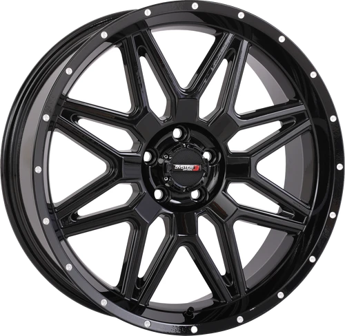 ST7 WHEEL 20X7 4+3 (+10MM) 5/4.5 GLOSS BLACK