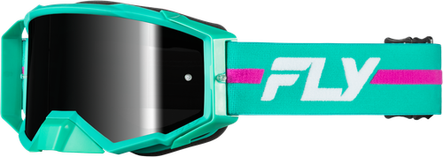 ZONE PRO GOGGLE TEAL/PURPLE W/ BLACK MIRROR/SMOKE LENS
