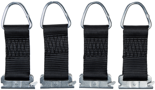 E-TRACK STRAP W/ D-RING SET