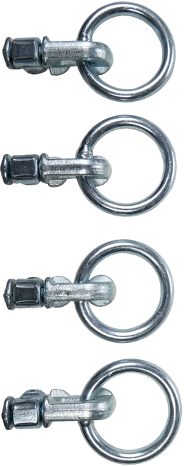 HEAVY DUTY L-TRACK CONNECTS 4/PK