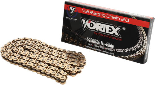 CHAIN RX4 X-RING 520-120L GOLD