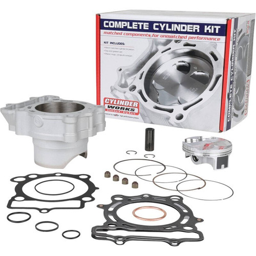 CYLINDER WORKS - CW30017K02 - CYLINDER KIT 78.00/STD 14.1:1 KAW - '23-'24 Kawasaki KX250X, KX250