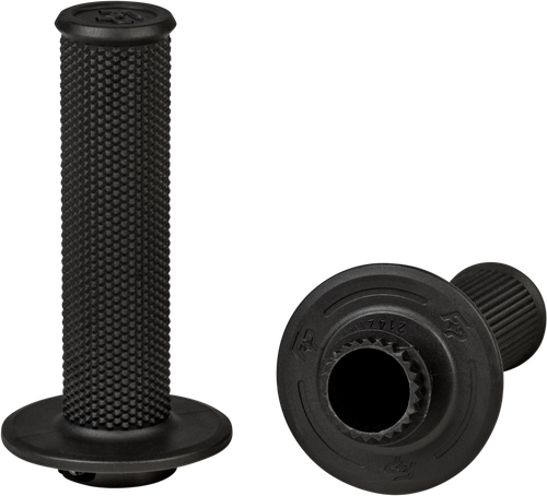 CONTROL MX LOCK-ON GRIPS BLACK - NO WAFFLE