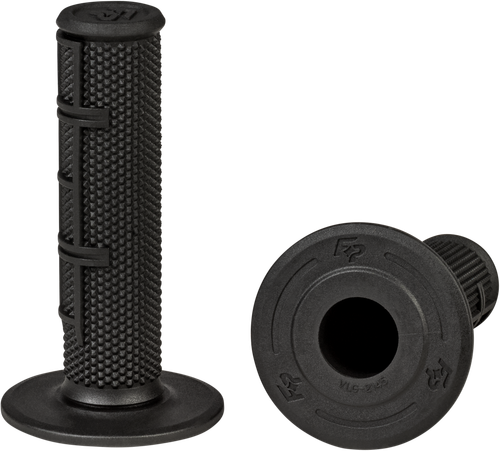 CONTROL MX STANDARD GRIPS BLACK HALF WAFFLE