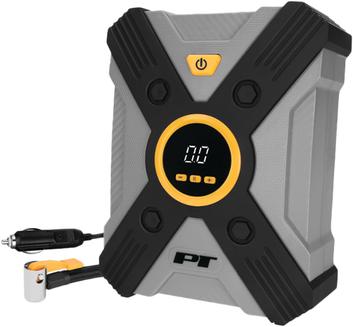 12V DIGITAL TIRE INFLATOR W/ AUTO-STOP AND LED LIGHT