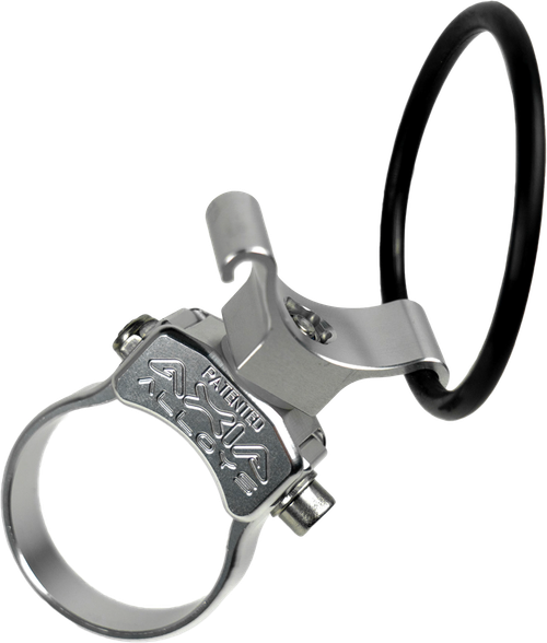HELMET AIR HOSE SWIVEL SILVER