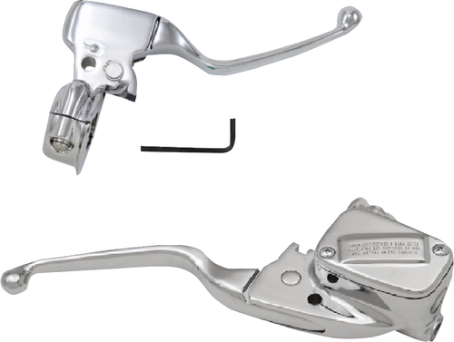 DRAG SPECIALTIES - 0610-2199 - Brake/Clutch Lever Assembly - Chrome
