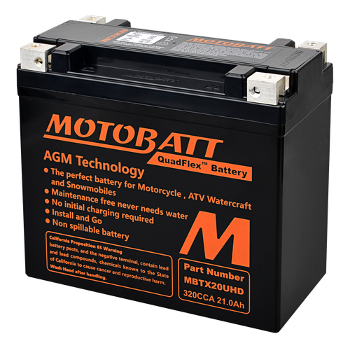 BATTERY MBTX20U(HD) SEALED FACTORY ACTIVATED